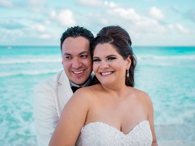 La boda de Odín y Elizabeth en Cancún, Quintana Roo 2