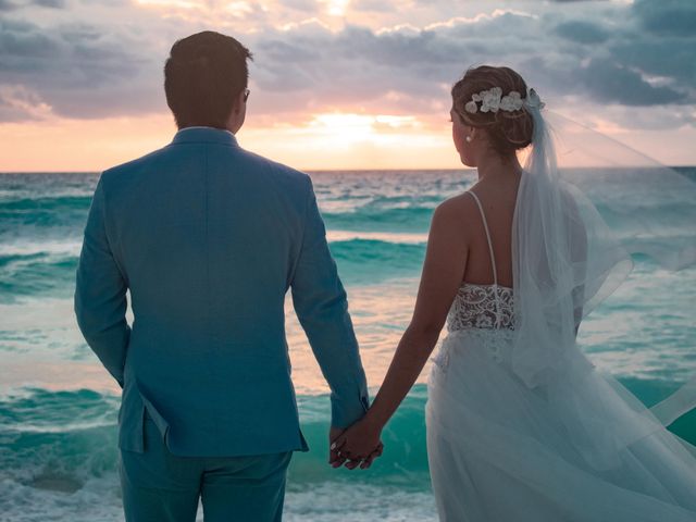 La boda de Eduardo y Jessica en Puerto Morelos, Quintana Roo 1