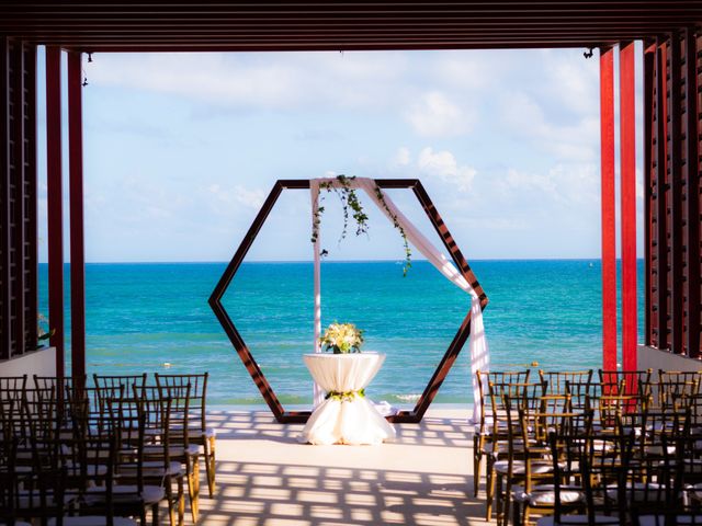 La boda de Eduardo y Jessica en Puerto Morelos, Quintana Roo 7