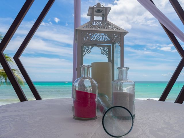 La boda de Eduardo y Jessica en Puerto Morelos, Quintana Roo 8