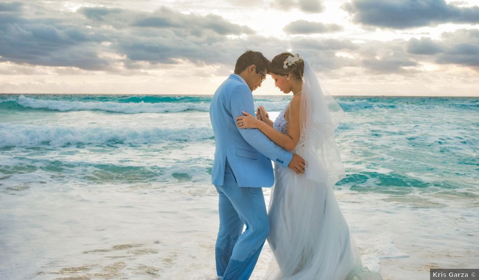 La boda de Eduardo y Jessica en Puerto Morelos, Quintana Roo