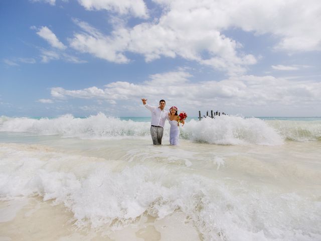 La boda de Emilio y Marcella en Isla Mujeres, Quintana Roo 23