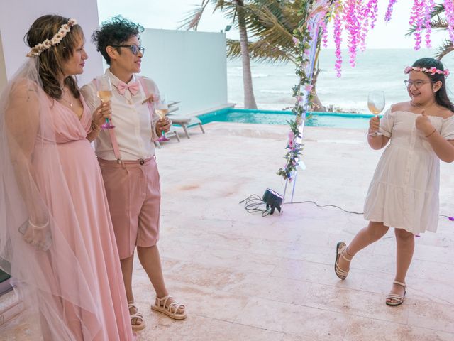 La boda de Lilian y Natalia en Telchac Puerto, Yucatán 18