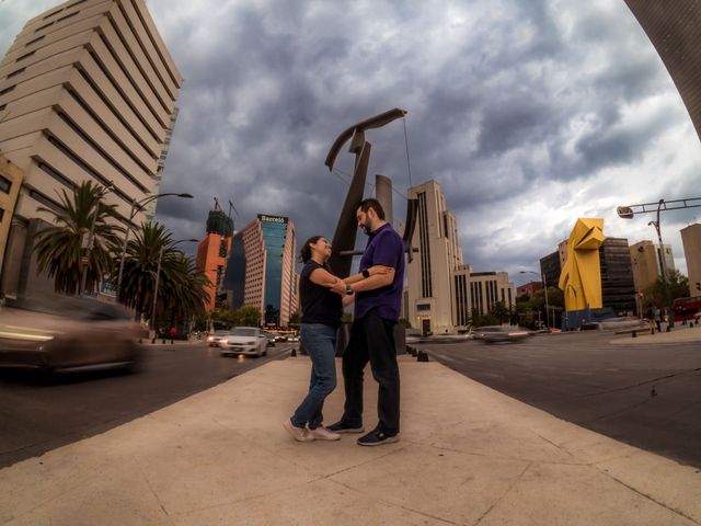 La boda de Adrián y Diana en La Magdalena Contreras, Ciudad de México 3