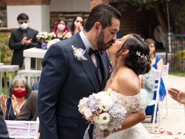 La boda de Adrián y Diana en La Magdalena Contreras, Ciudad de México 39