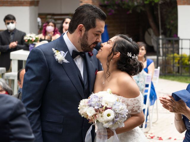 La boda de Adrián y Diana en La Magdalena Contreras, Ciudad de México 40