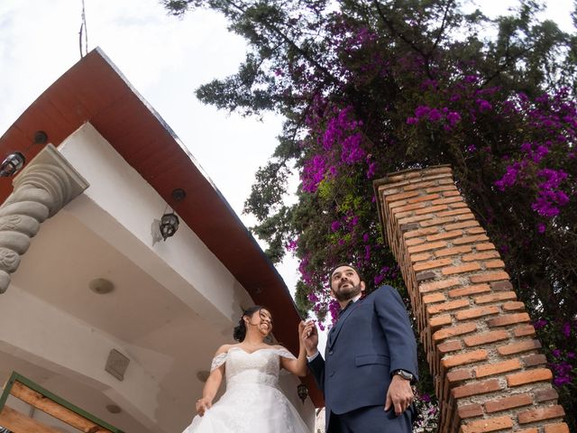 La boda de Adrián y Diana en La Magdalena Contreras, Ciudad de México 41