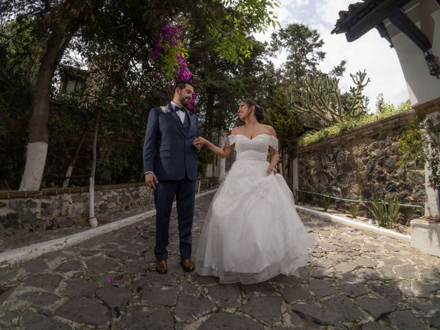 La boda de Adrián y Diana en La Magdalena Contreras, Ciudad de México 42