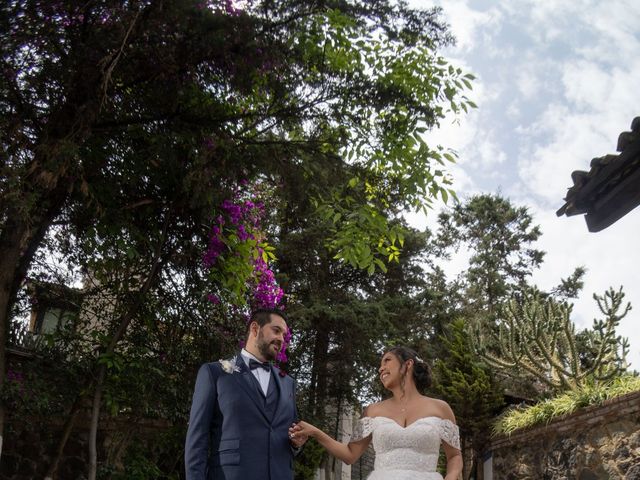 La boda de Adrián y Diana en La Magdalena Contreras, Ciudad de México 43