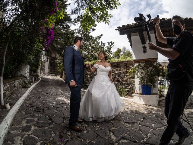 La boda de Adrián y Diana en La Magdalena Contreras, Ciudad de México 44