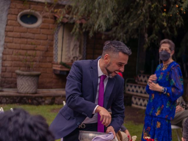 La boda de Adrián y Diana en La Magdalena Contreras, Ciudad de México 45