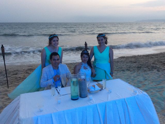 La boda de Ahuitzol Alanis y Marai Viridiana en Nuevo Vallarta, Nayarit 15