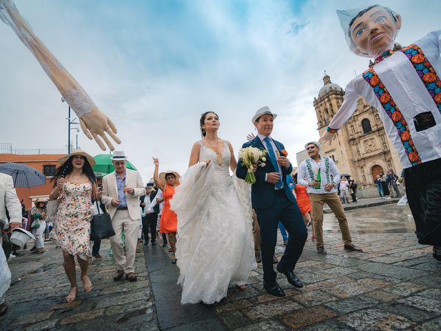 La boda de Leonardo y Mireille en Oaxaca, Oaxaca 44