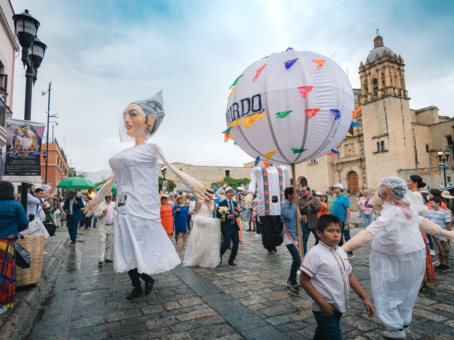 La boda de Leonardo y Mireille en Oaxaca, Oaxaca 45