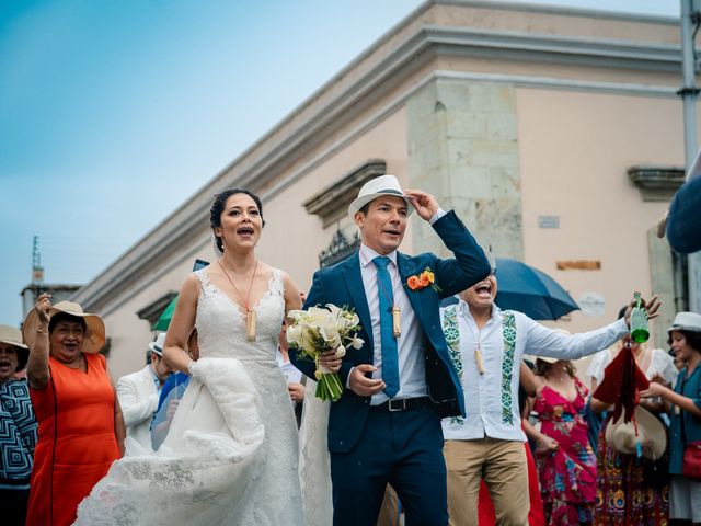La boda de Leonardo y Mireille en Oaxaca, Oaxaca 49