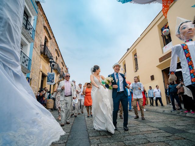La boda de Leonardo y Mireille en Oaxaca, Oaxaca 51