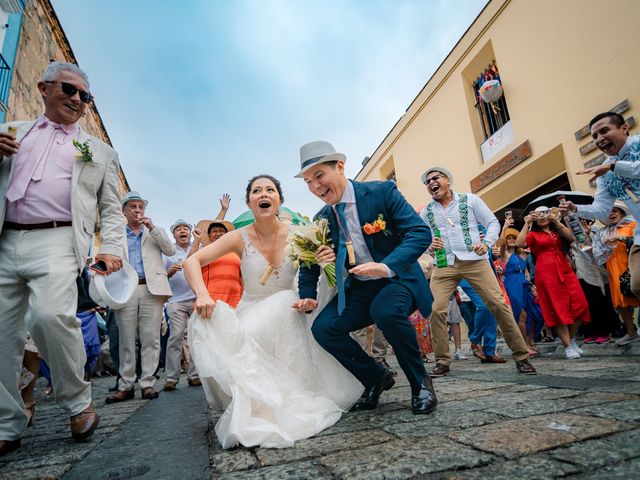 La boda de Leonardo y Mireille en Oaxaca, Oaxaca 52