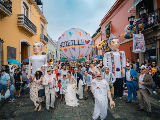 La boda de Leonardo y Mireille en Oaxaca, Oaxaca 56