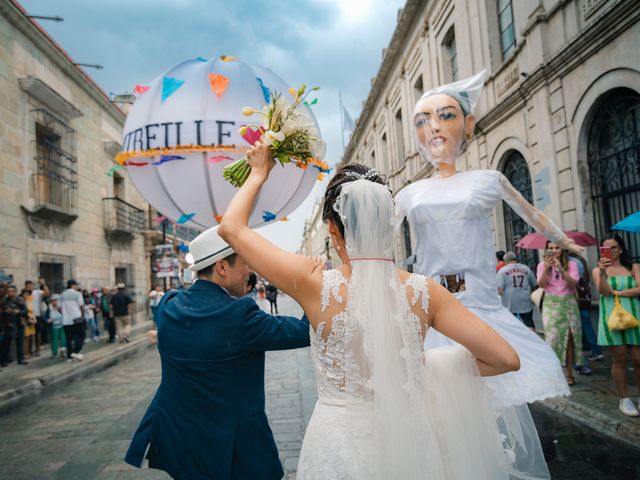 La boda de Leonardo y Mireille en Oaxaca, Oaxaca 60