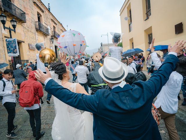 La boda de Leonardo y Mireille en Oaxaca, Oaxaca 64