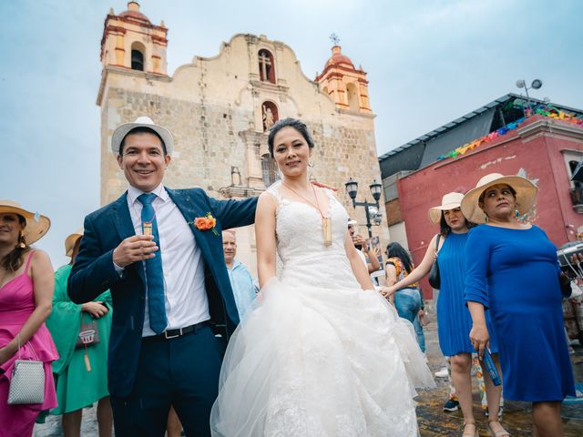 La boda de Leonardo y Mireille en Oaxaca, Oaxaca 65