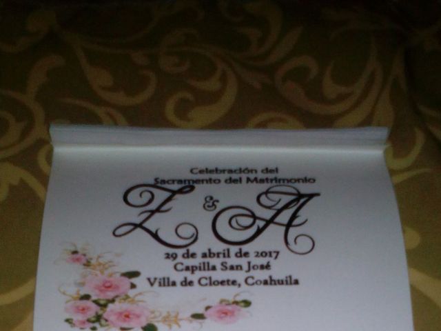 La boda de Zoraida  y Anuar  en Sabinas, Coahuila 9