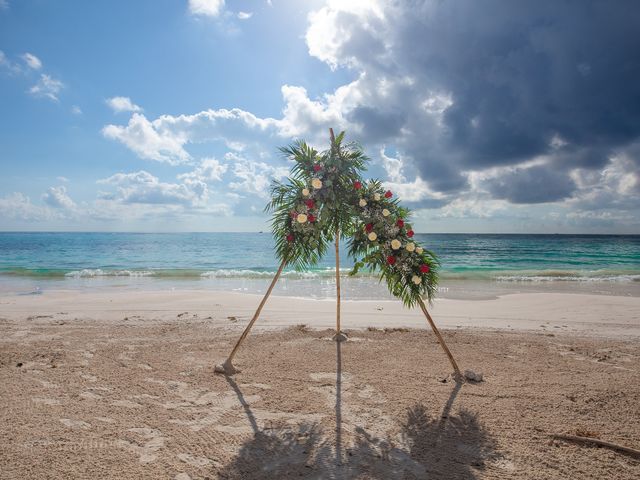 La boda de Adam y Amy en Playa del Carmen, Quintana Roo 3