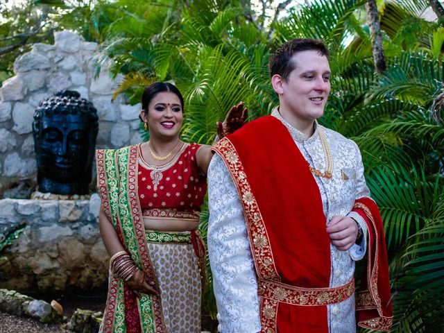 La boda de Adam y Amy en Playa del Carmen, Quintana Roo 28