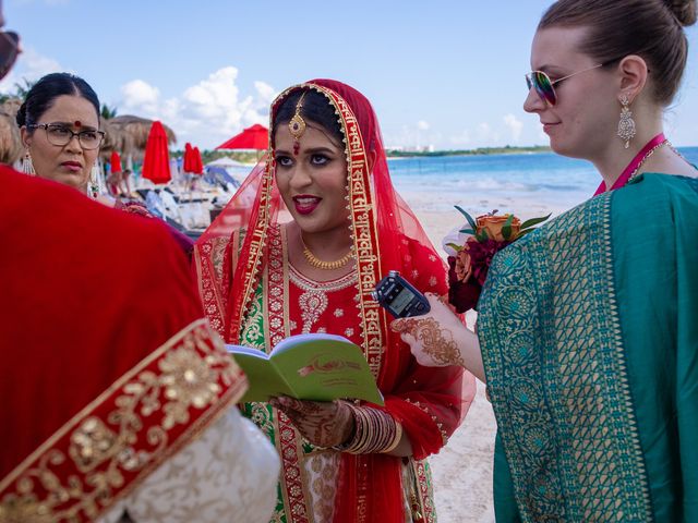 La boda de Adam y Amy en Playa del Carmen, Quintana Roo 36