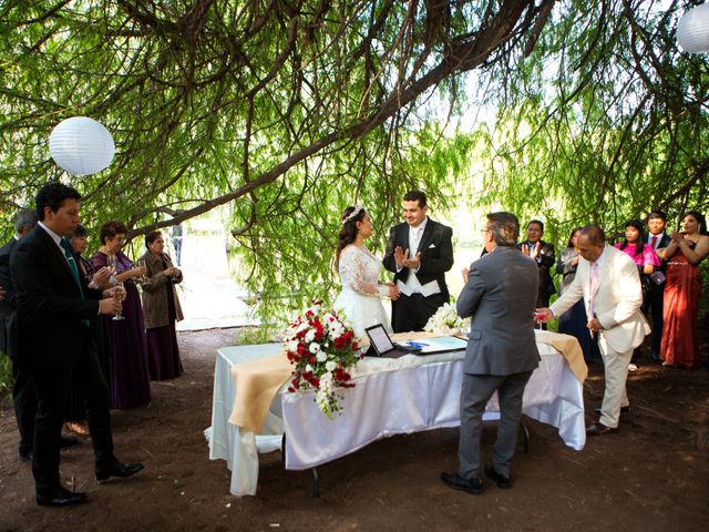 La boda de Natae y Rebeca en Tepotzotlán, Estado México 418