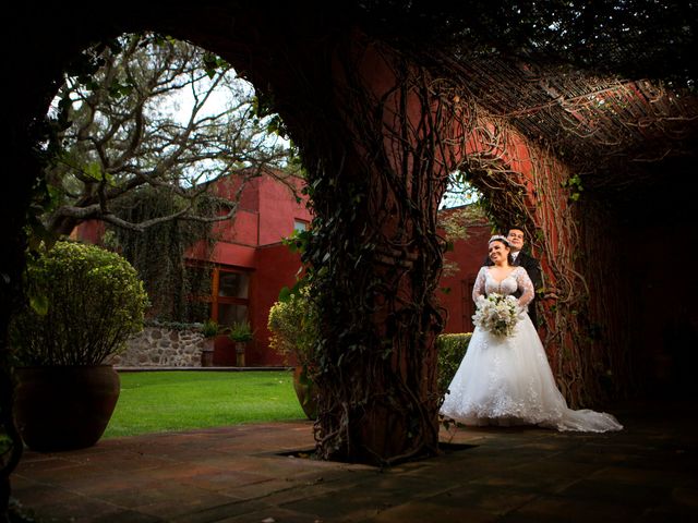 La boda de Natae y Rebeca en Tepotzotlán, Estado México 578