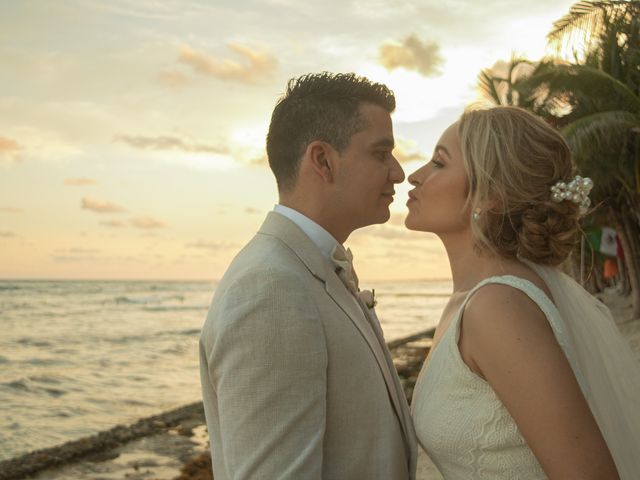 La boda de Andrés y Camila en Playa del Carmen, Quintana Roo 21