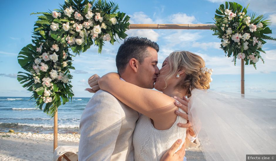 La boda de Andrés y Camila en Playa del Carmen, Quintana Roo