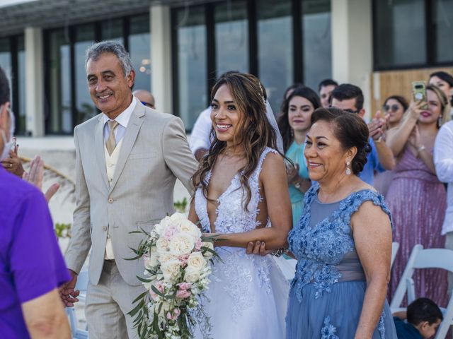 La boda de Juan y Fanny en Cancún, Quintana Roo 44