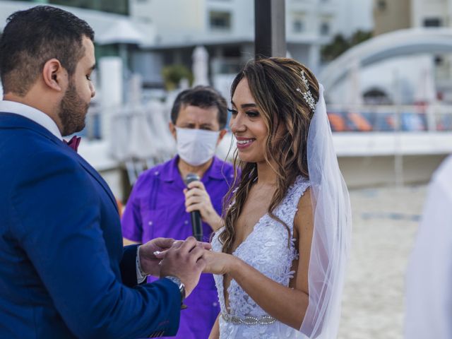 La boda de Juan y Fanny en Cancún, Quintana Roo 61