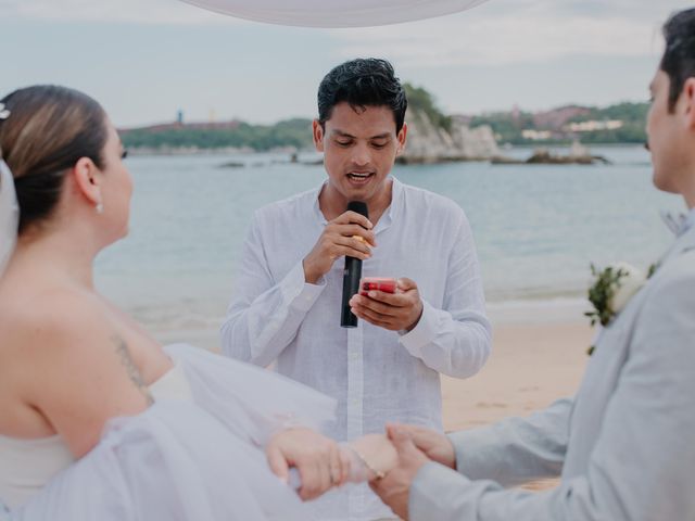 La boda de Erandi y Jorge en Huatulco, Oaxaca 40