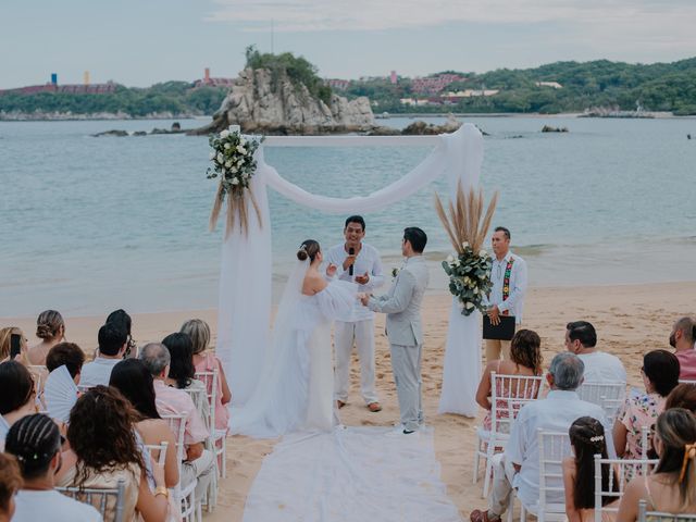 La boda de Erandi y Jorge en Huatulco, Oaxaca 42