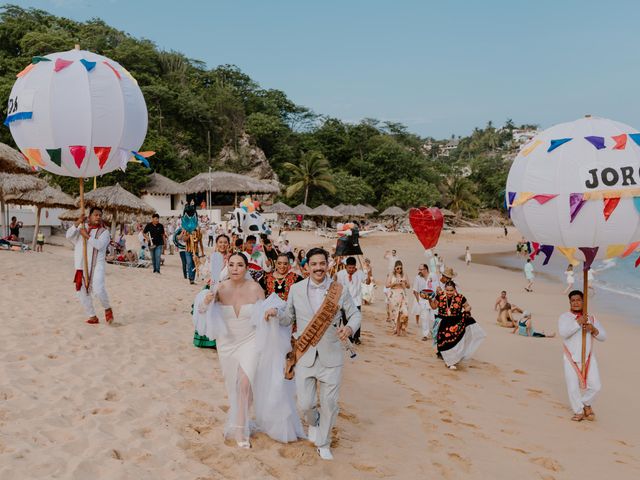 La boda de Erandi y Jorge en Huatulco, Oaxaca 60