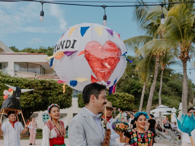 La boda de Erandi y Jorge en Huatulco, Oaxaca 65