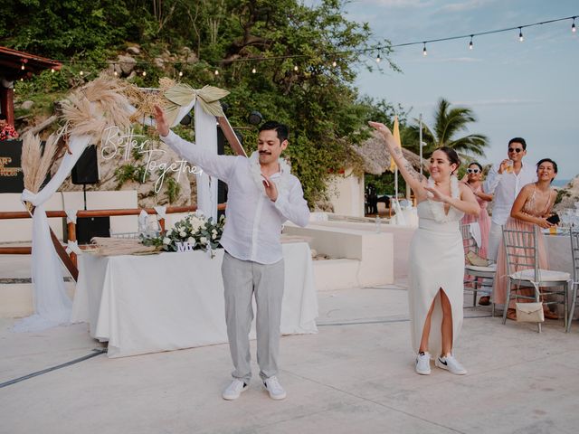 La boda de Erandi y Jorge en Huatulco, Oaxaca 79