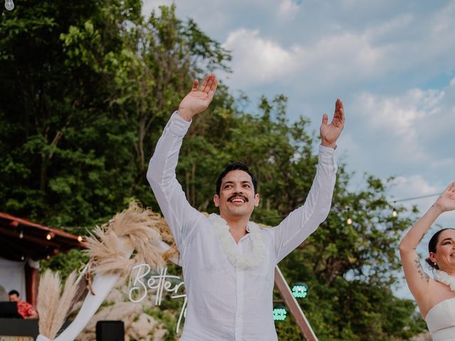 La boda de Erandi y Jorge en Huatulco, Oaxaca 80