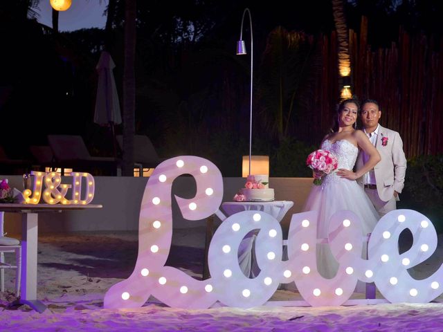 La boda de Juan y Diana en Playa del Carmen, Quintana Roo 17