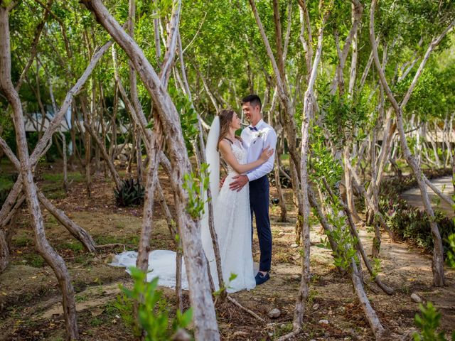 La boda de Andrey y Tetyana en Cancún, Quintana Roo 15