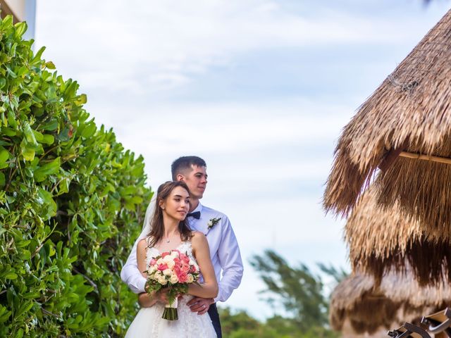 La boda de Andrey y Tetyana en Cancún, Quintana Roo 24
