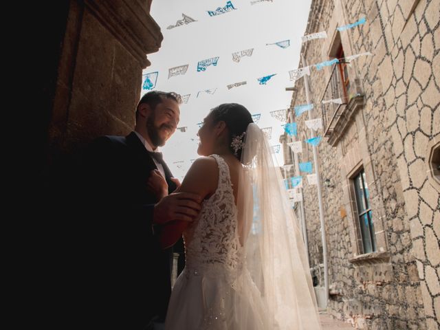 La boda de Leonardo y Magda en Naucalpan, Estado México 1