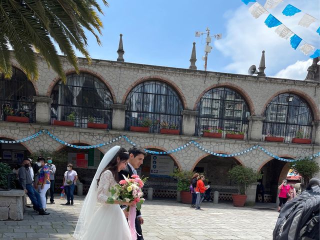 La boda de Ricardo  y Dominique  en Naucalpan, Estado México 11