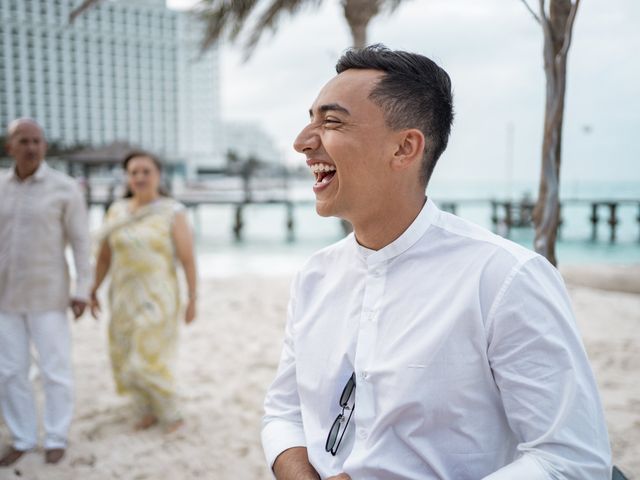 La boda de Edgar y Karla en Cancún, Quintana Roo 62