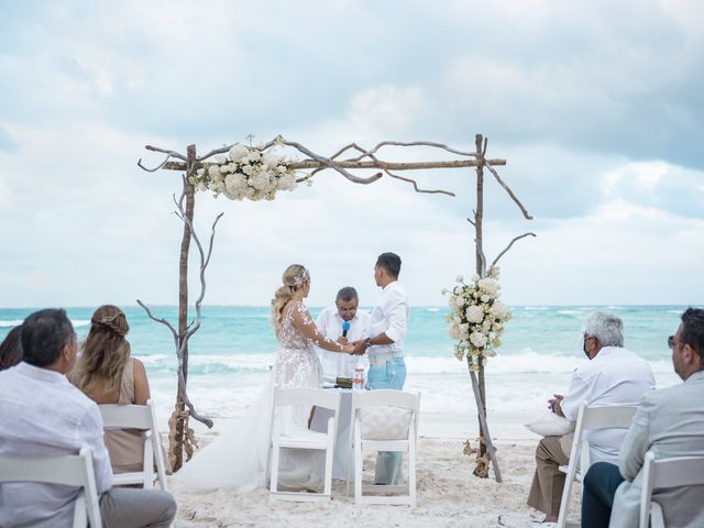 La boda de Edgar y Karla en Cancún, Quintana Roo 71