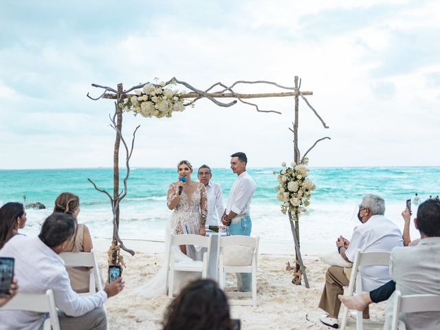 La boda de Edgar y Karla en Cancún, Quintana Roo 75