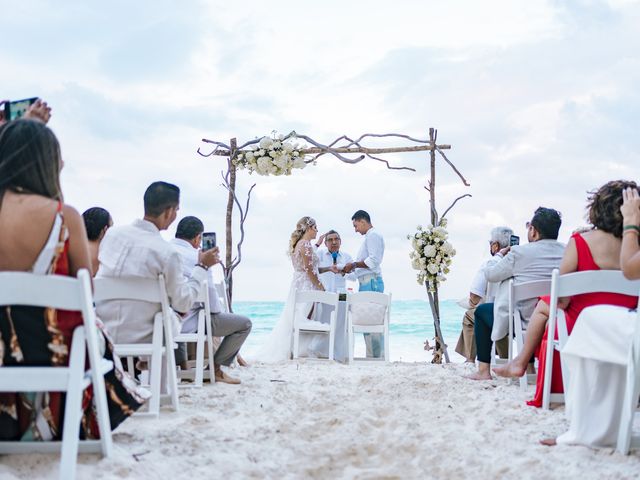 La boda de Edgar y Karla en Cancún, Quintana Roo 78